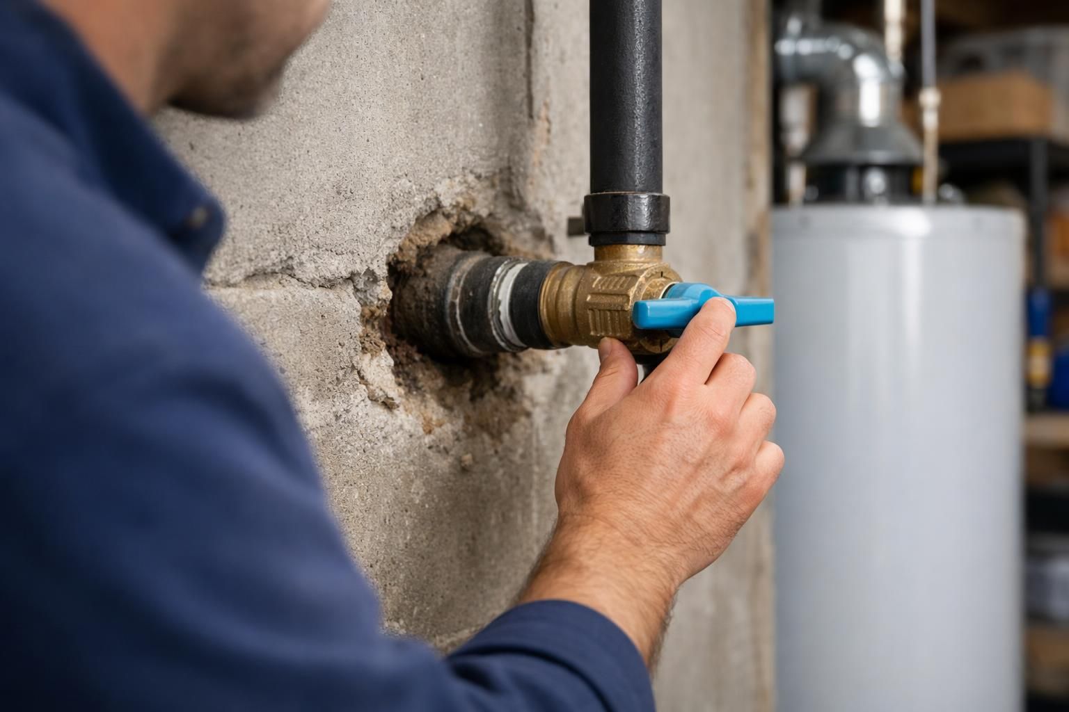 Where is main water shut off valve featured article image