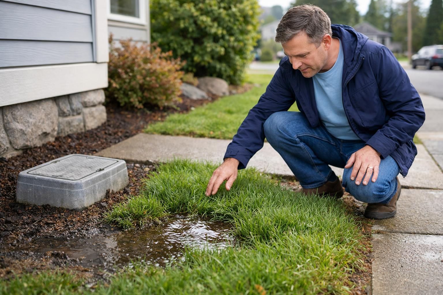 Main water line leak signs featured article image