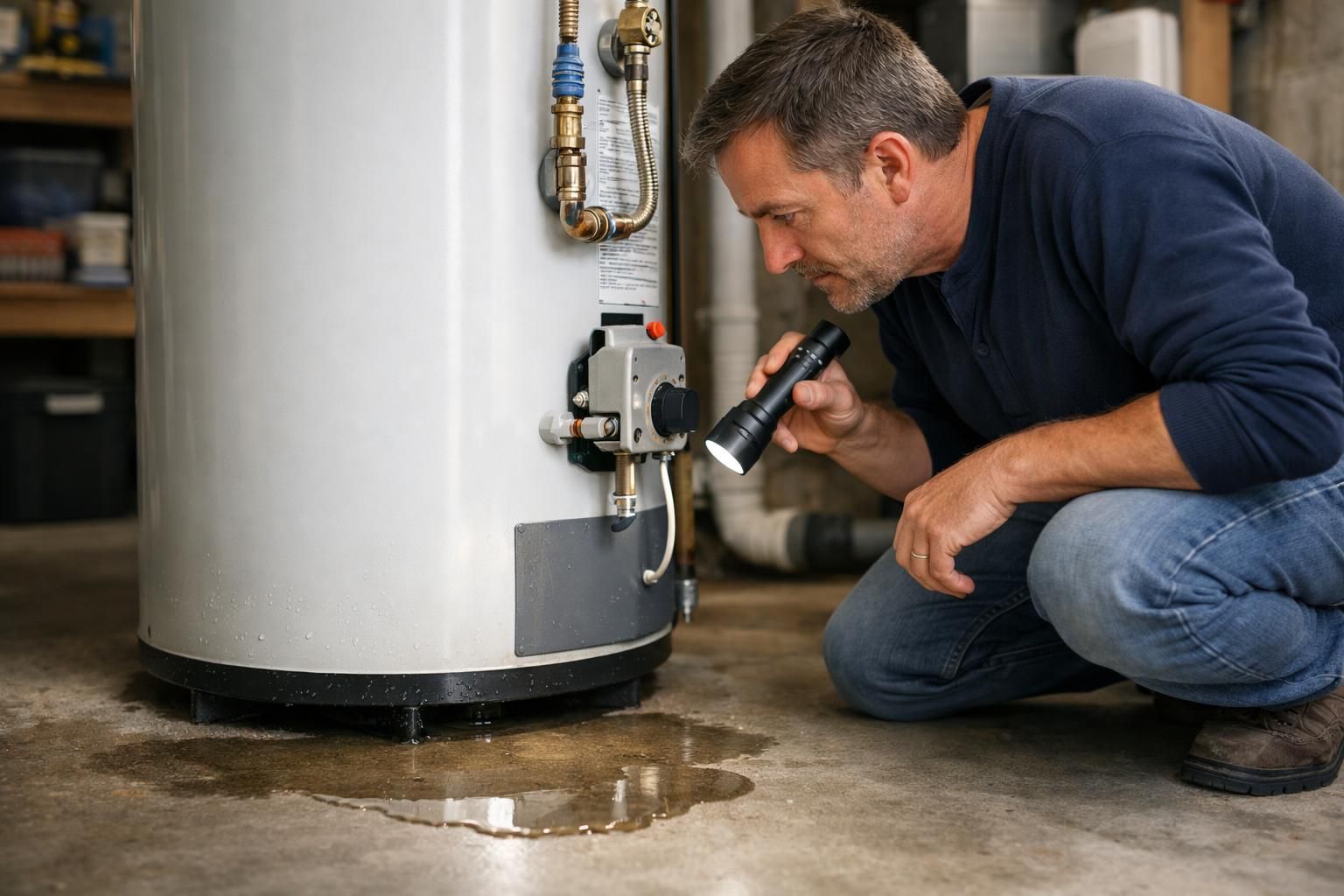 Water heater leaking from bottom featured article image