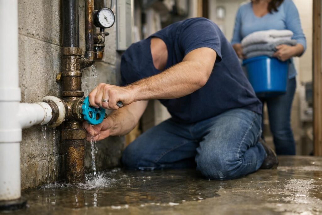 Pipe burst what to do featured article image